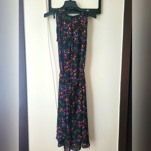 Chiffon dress bohemian flower size small